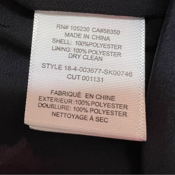 Joie Alphina Tulip Skirt Faux Wrap Drape Floral Knee Length Navy Size 4 Romantic - Picture 6 of 8